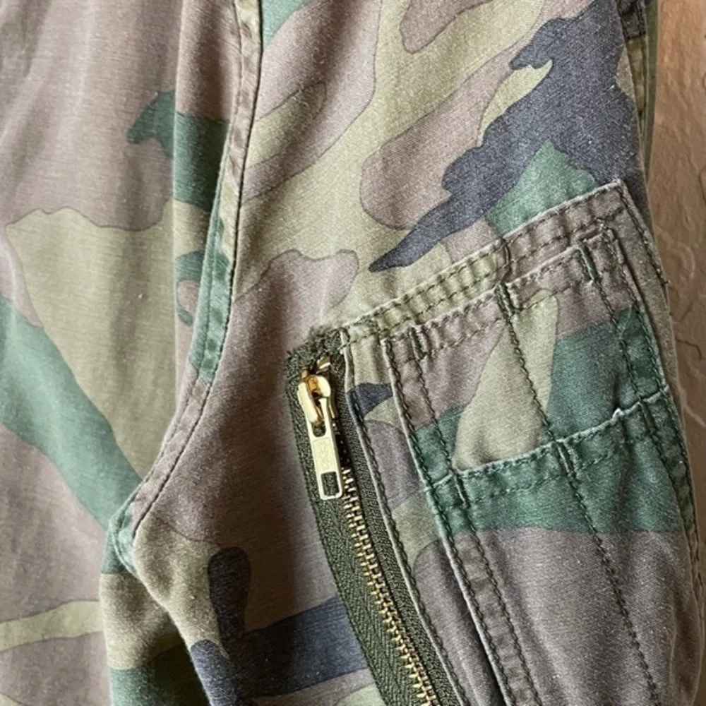 NLST S/S14 Camouflage Print Bomber Jacket Size Medium‎ Y2K